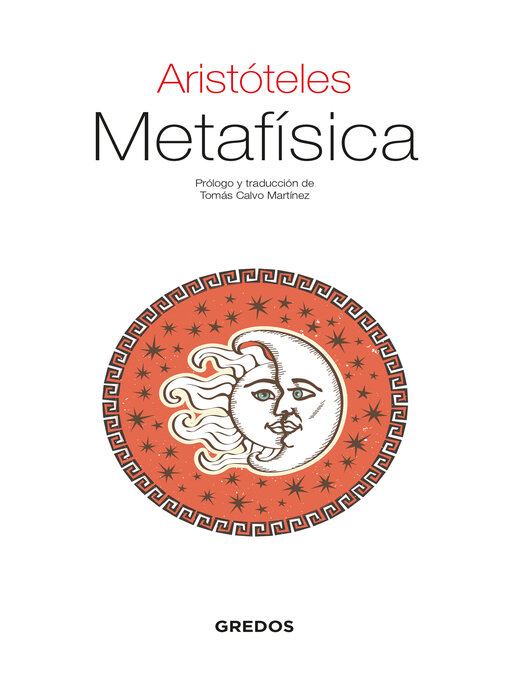 Title details for Metafísica by Aristóteles - Available